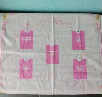 Nappe tapis de cartomancie divinatoire 