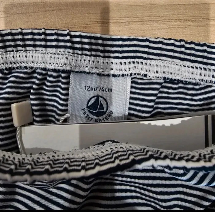 Slip de bain Petit Bateau fille Taille 12 mois - photo numéro 2