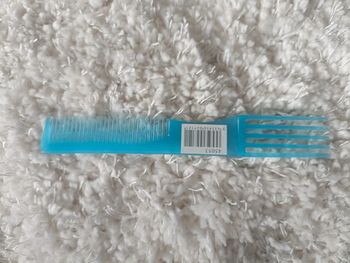 1 peigne afro turquoise