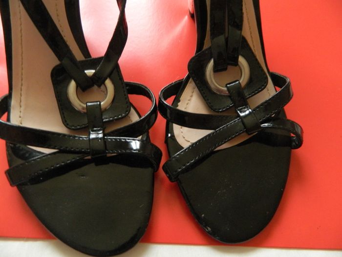 Sandales noires à talon marque In Extenso taille 37 - photo numéro 3
