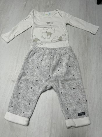 Ensemble body pantalon Winnie 3-6 mois