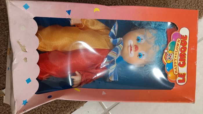 Poupée clown happy clown cirque - photo numéro 2