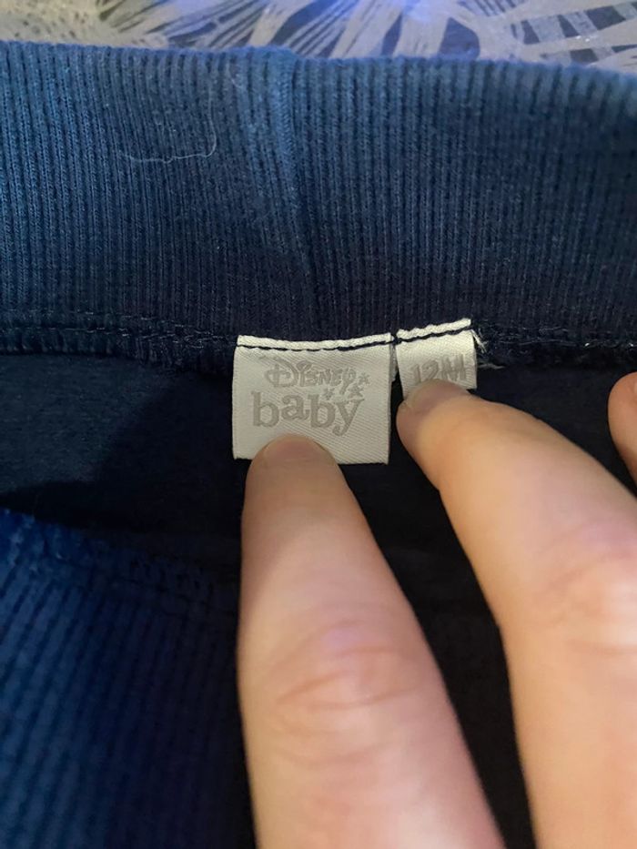 Lot de 3 joggings disney baby 12 mois - photo numéro 3