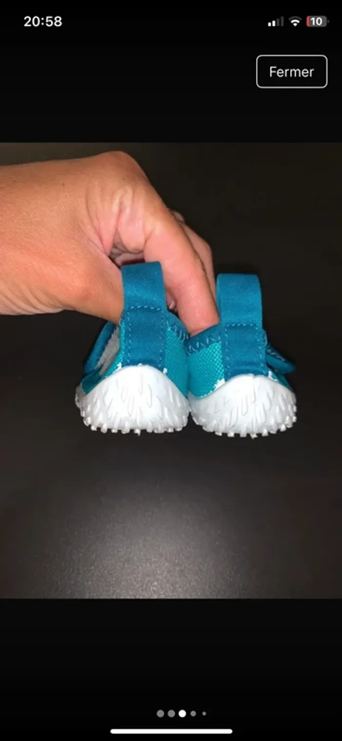 Chaussures d’eau aquatique rivière taille 20/21 - photo numéro 3