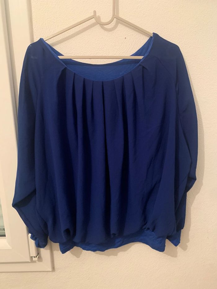tunique bleue - photo numéro 3