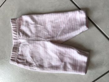Pantalon polaire rose et blanc orchestra