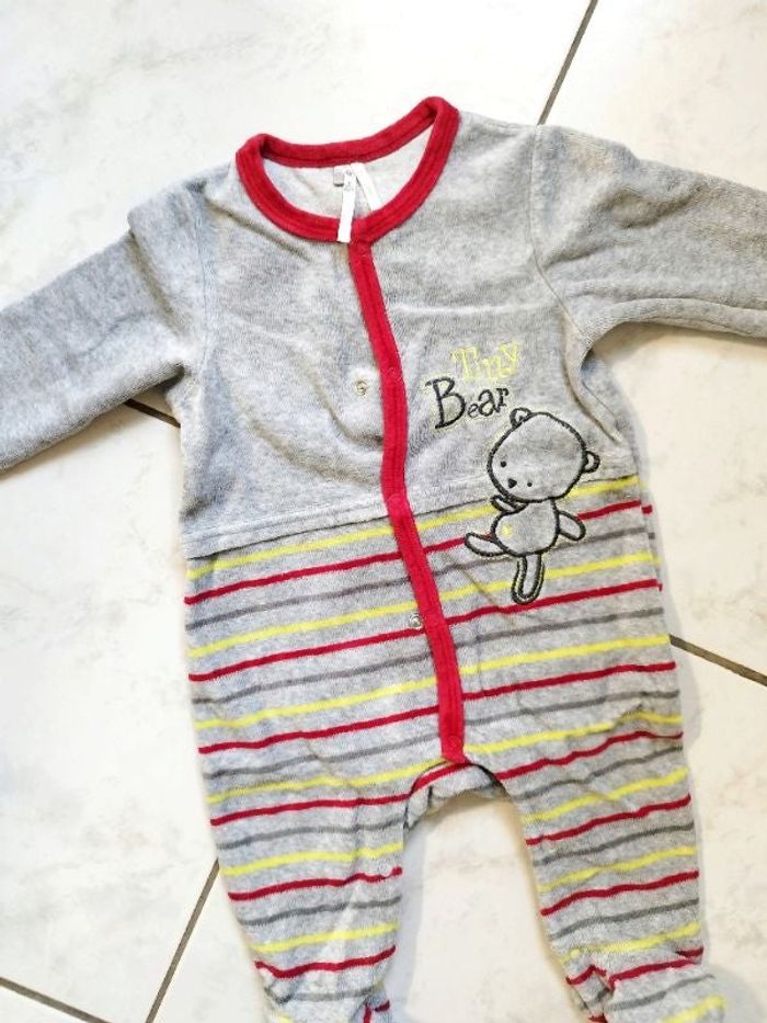 Pyjama grenouillère barboteuse Orchestra 9 mois