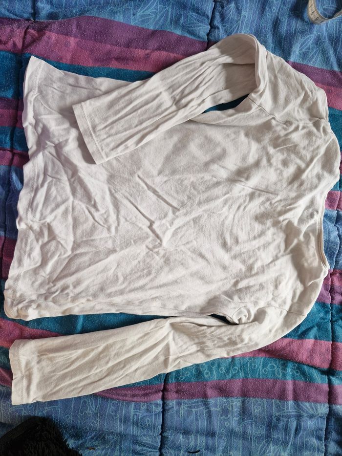 Joli t-shirt manches longues Girly - photo numéro 5