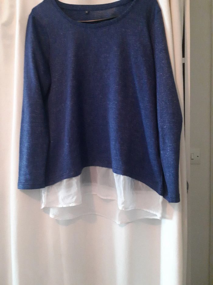 Pull fin et bas de chemise - photo numéro 3