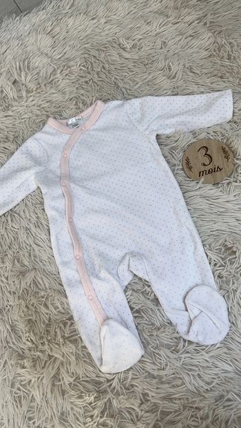 Pyjama 3 mois mes petits cailloux