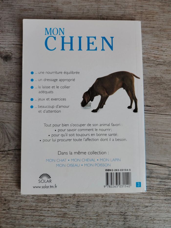 Livre "Mon chien" - photo numéro 2