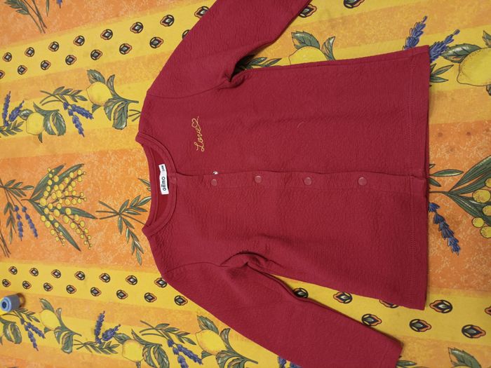 Gilet fille 24 mois gemo