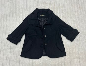 Veste noire manches courtes