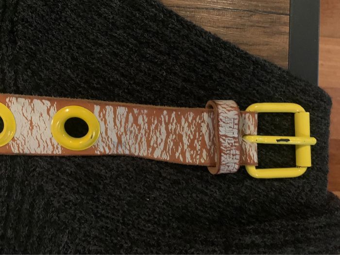 Ceinture cuir Diesel 90 - photo numéro 3