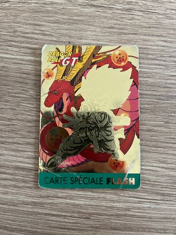 Carte spéciale Flash 1997 Carddass Bandai Dragon ball GT