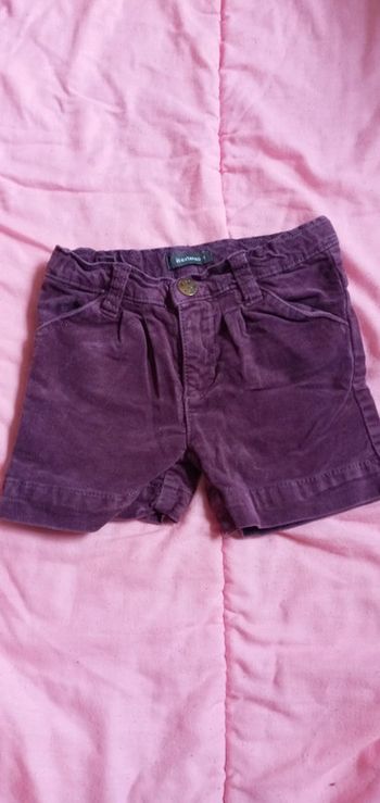 Short in extenso taille 4 ans