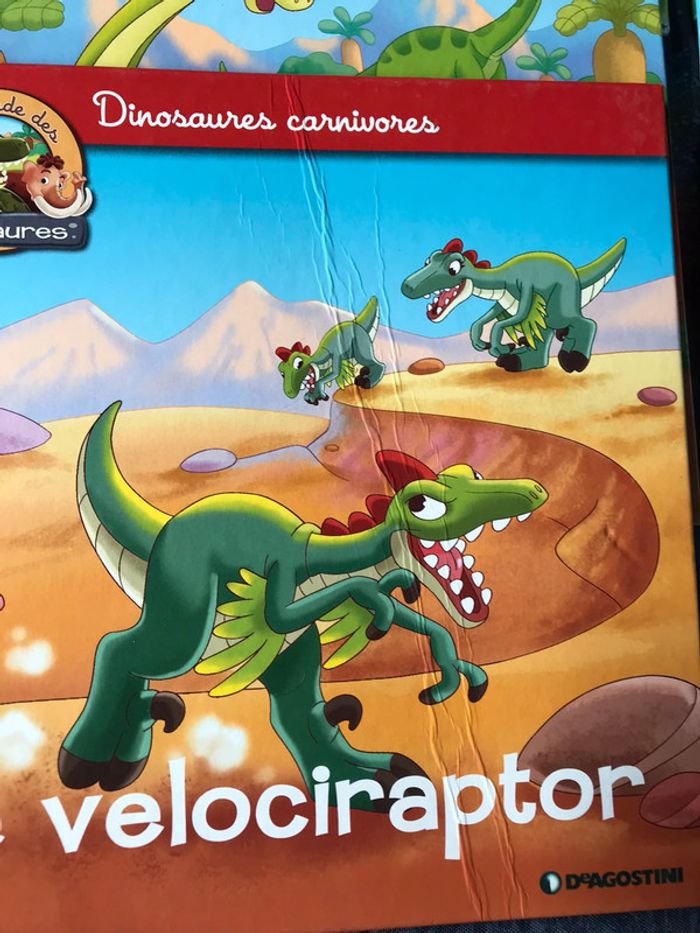 8 livres le monde des dinosaures altaya - photo numéro 3