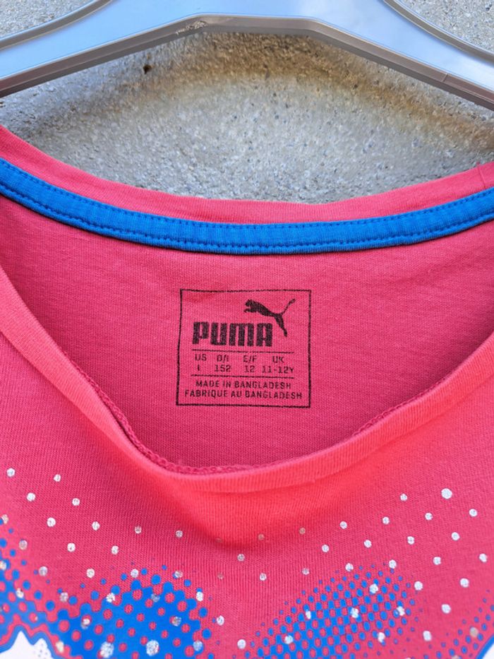 T-shirt Puma rose - photo numéro 2
