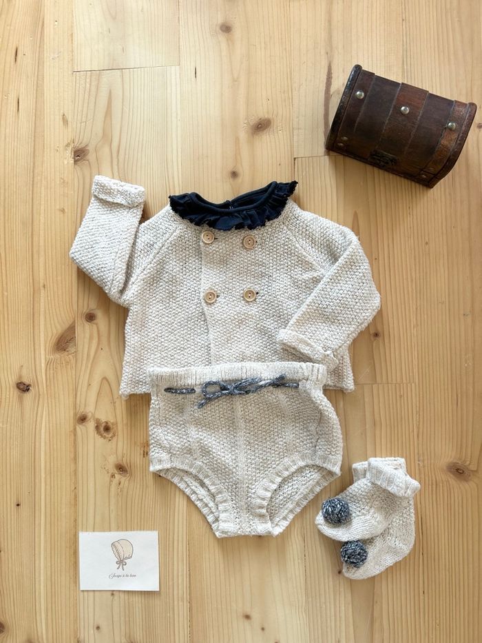 Ensemble Gocco & body Petit Bateau 6 mois