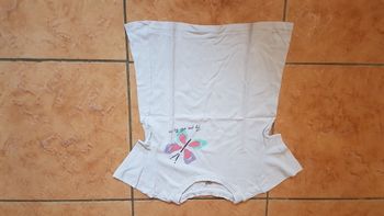 T shirt été fille 8 ans blanc OVS Kids
