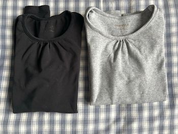 Lot 2 t-shirts manches longues fille « Orchestra »