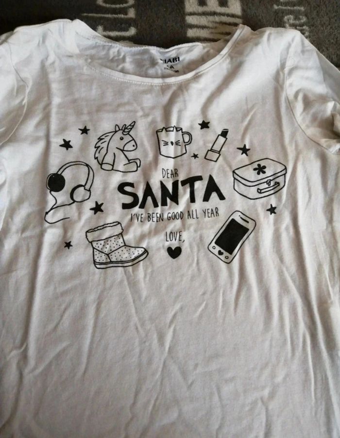 T-shirt manches longues Noël Kiabi 6 ans - photo numéro 2