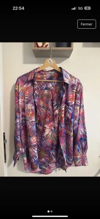 Chemise fireworks loavies satine