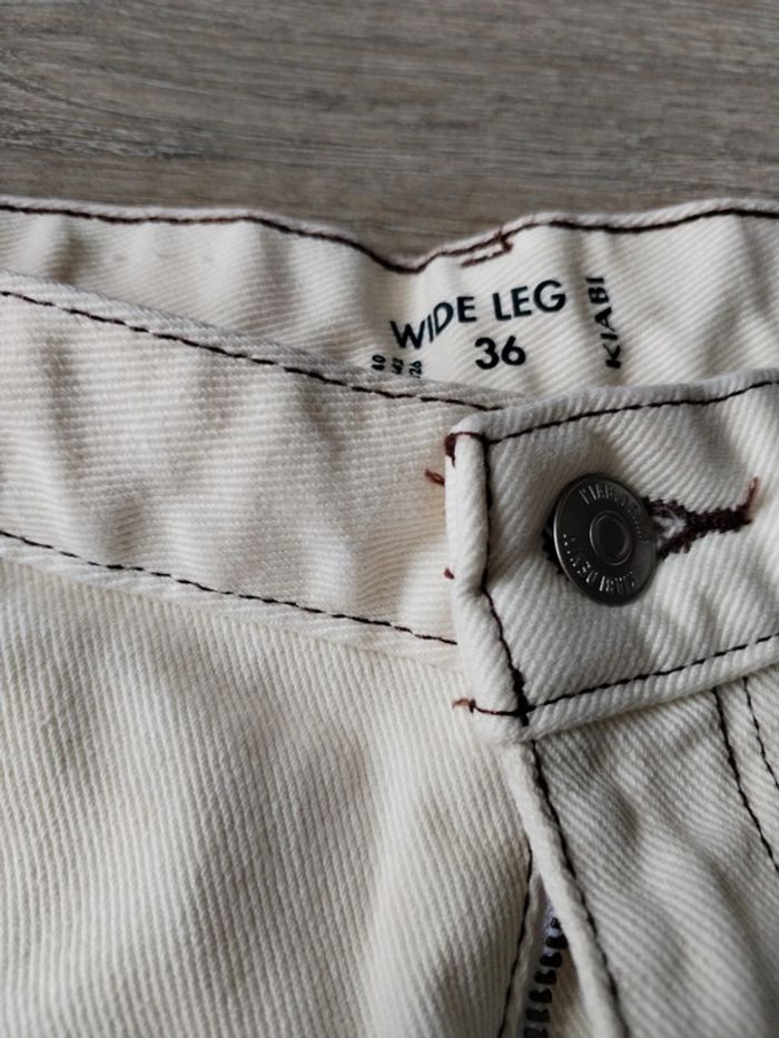 Jean beige taille 36 neuf - photo numéro 2
