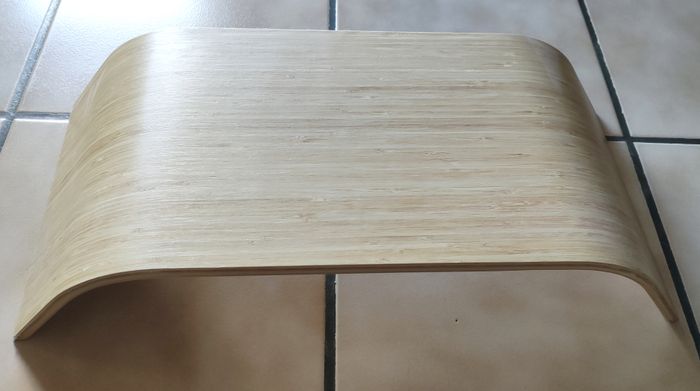 Support écran hauteur fixe, placage bambou sigfinn ikea - photo numéro 2