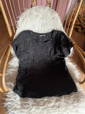 T-shirt Camaïeu strass M