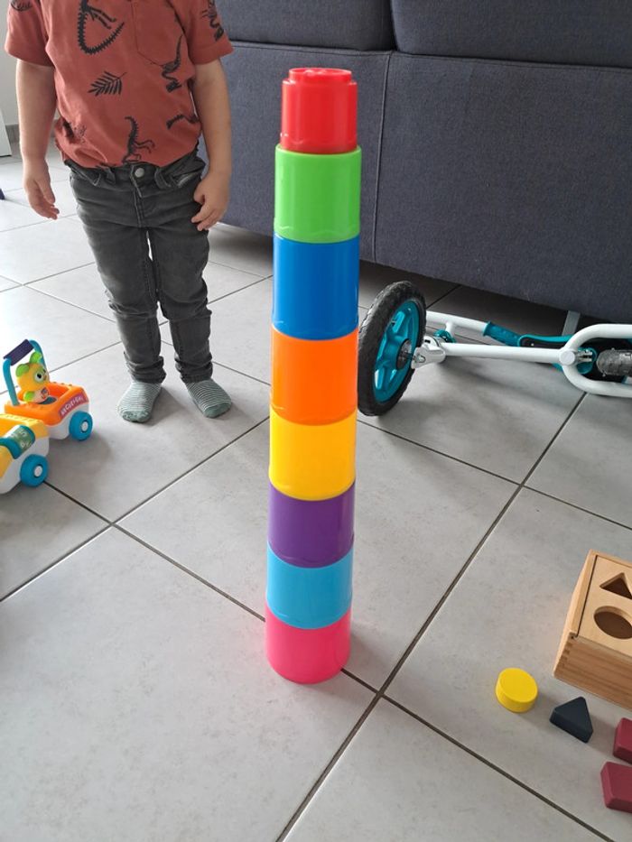 Gobelet empilable gigogne
