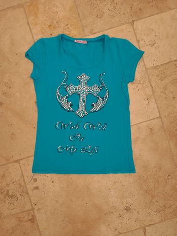 T-shirt bleu  TL