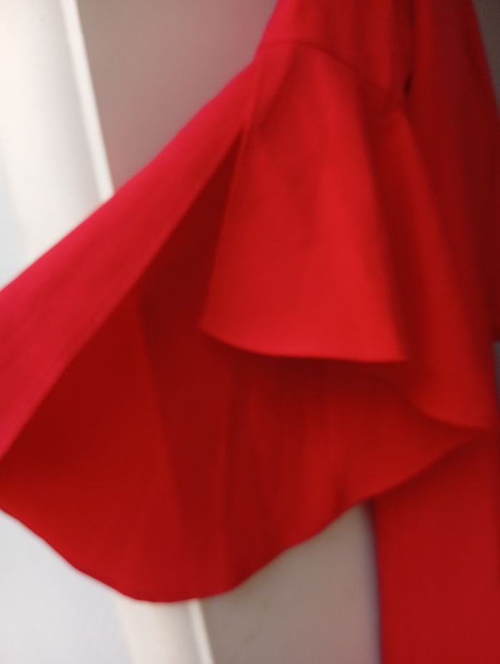 Robe Zara Rouge Taille M - photo numéro 2
