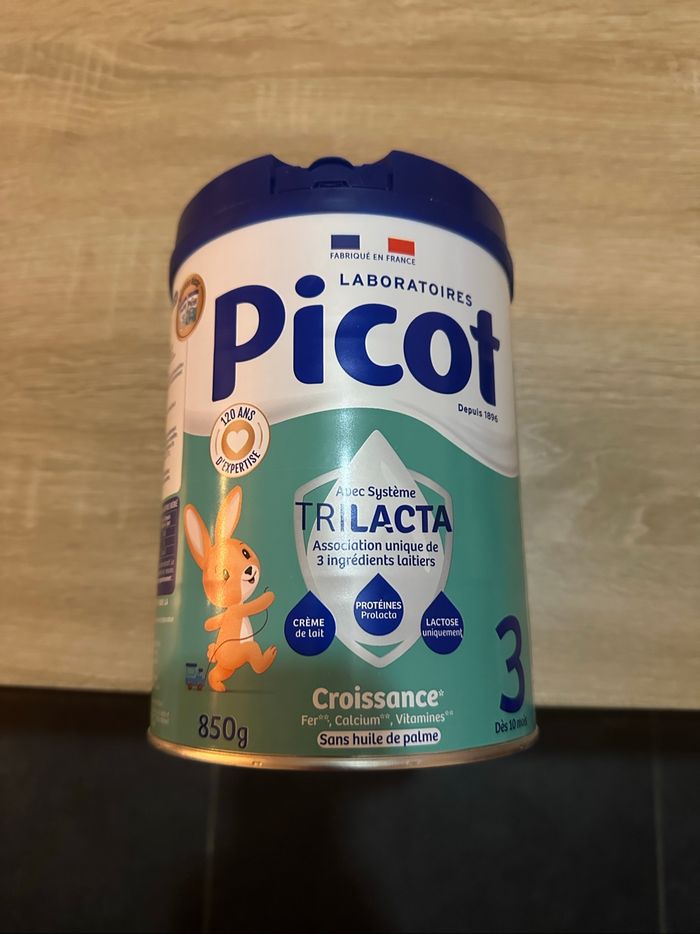 Lait picot 3eme âge