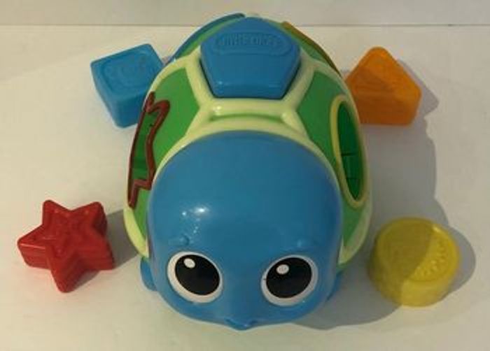 Little Tikes tortue rampante trieur formes aide marche 4 pattes crawl n pop turtle lot SOP77 - photo numéro 3