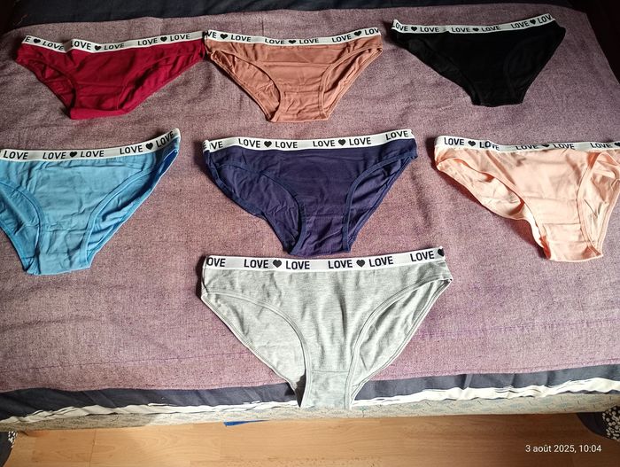 Lot 7 culottes bikini sans couture - photo numéro 3