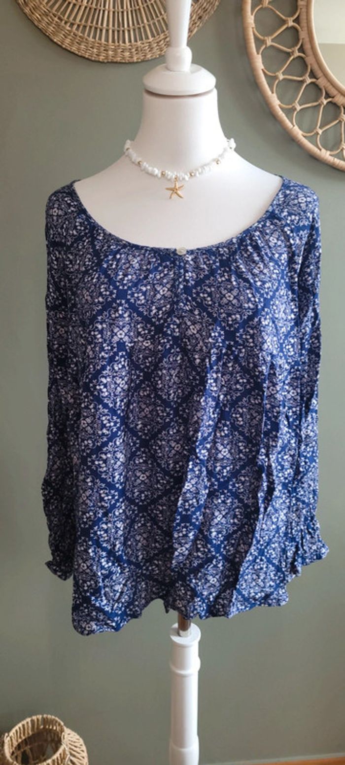 Blouse Tex Taille L Parfait état - photo numéro 3