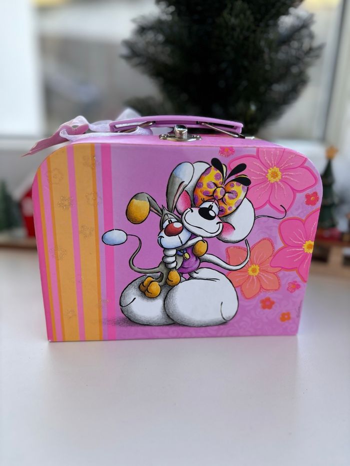 Lot Diddl - Peluche Diddlina danseuse - ballerine - malette thématique à paillettes - sac caba - photo numéro 6