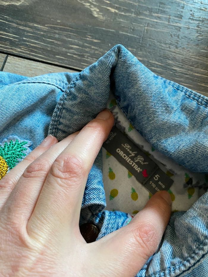 Veste en jean orchestra 5 ans - photo numéro 4