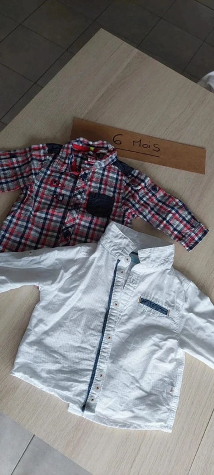 Lot de 2 chemises