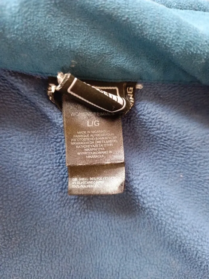 Veste polaire imperméable the North face bleu L - photo numéro 4