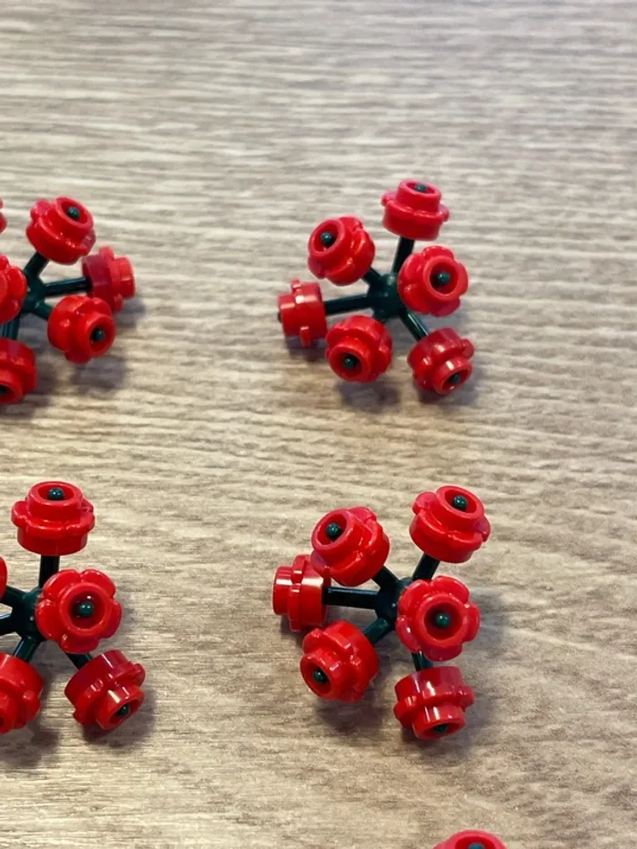 Lot de 10 bouquets de fleurs LEGO - photo numéro 5