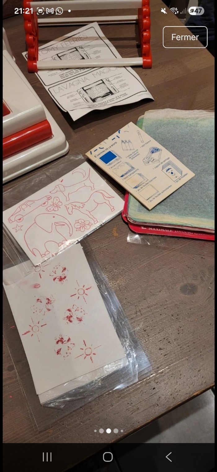 Machine à imprimer vintage bandai - photo numéro 6