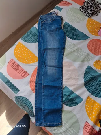 Jean Denim taille haute