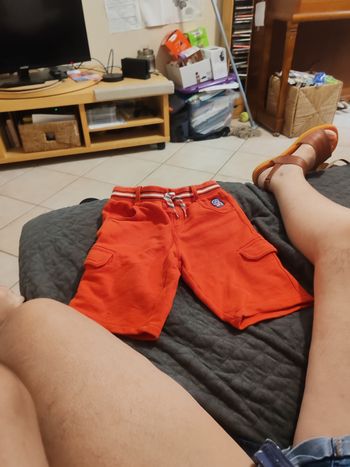 Short sergent major 6 ans 116 cm.
