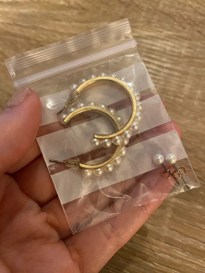 Boucles perles