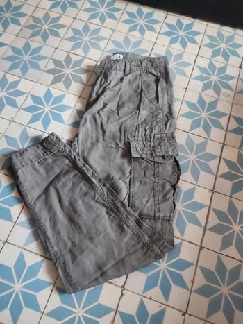 Pantalon en toile kaki LOGG de H&M