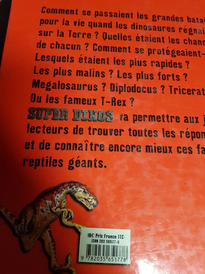 Livre super dinos larousse - photo numéro 3