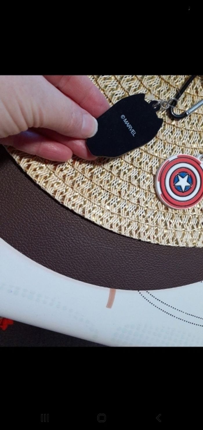 Lot de 3 portes cles marvel garçon 3 modèles - photo numéro 6
