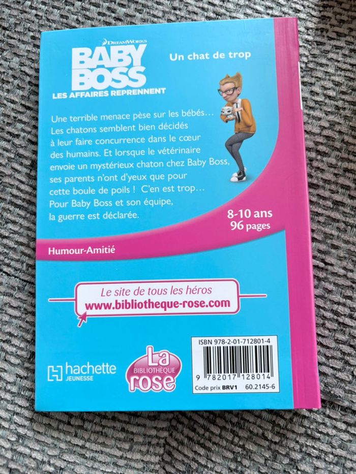 Tome 2 baby boss bibliothèque rose - photo numéro 2